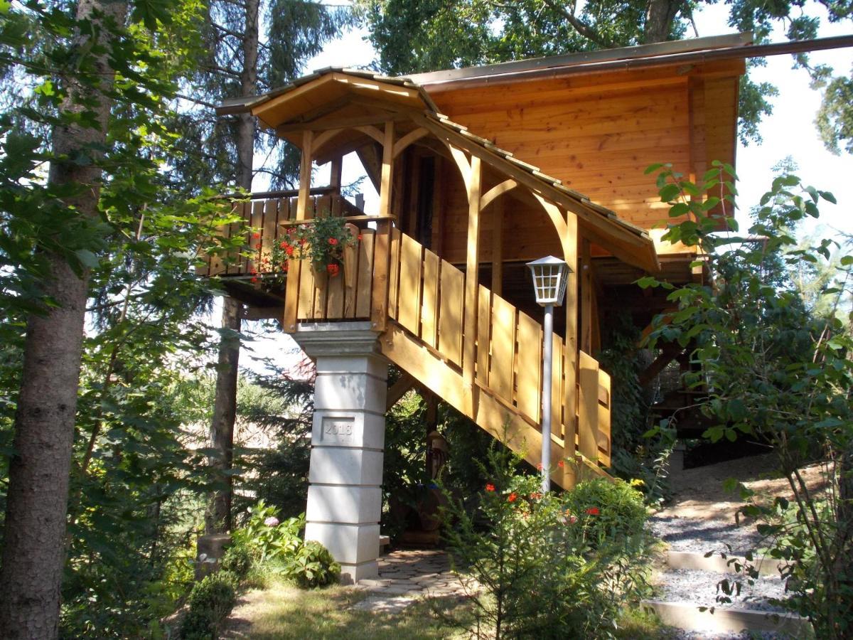 Fischach Baumhaus Wolfshoehle מראה חיצוני תמונה