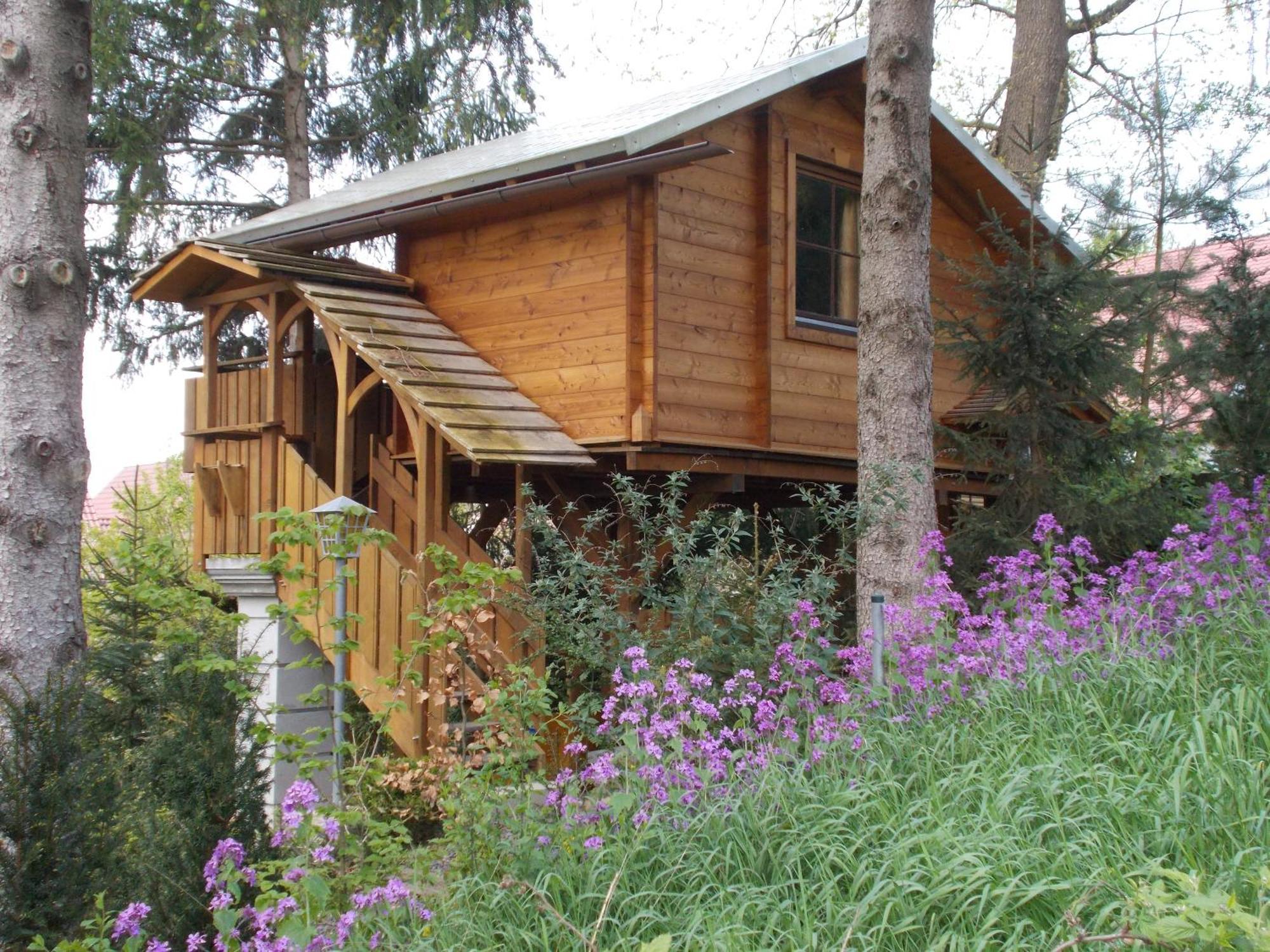 Fischach Baumhaus Wolfshoehle מראה חיצוני תמונה